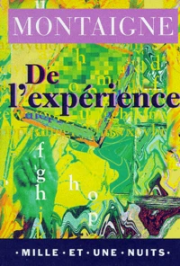 De l'expérience
