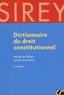 Michel de Villiers - Dictionnaire du droit constitutionnel.