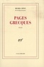 Michel Déon - Pages grecques.
