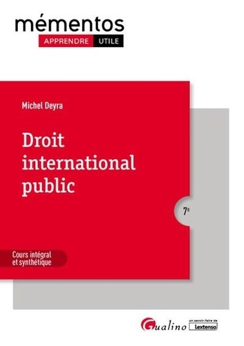 Droit international public 7e édition