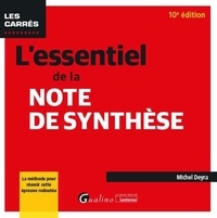 Michel Deyra - L'essentiel de la note de synthèse.