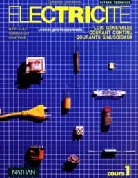 Electricite. Tome 1, Lois Generales, Courant Continu, Courants Sinusoidaux