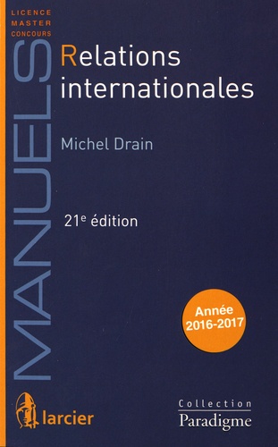 Michel Drain - Relations internationales.