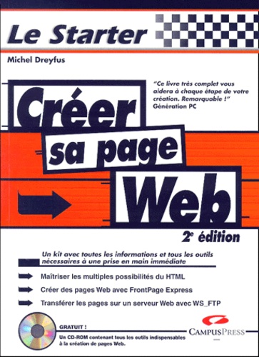 Michel Dreyfus - Creer Sa Page Web. Avec Un Cd-Rom, 2eme Edition.