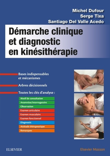 Michel Dufour et Serge Tixa - Démarche clinique et diagnostic en kinésithérapie.