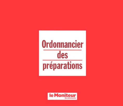 Michel Duneau - Ordonnancier des préparations.