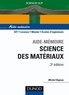 Michel Dupeux - Aide-mémoire de science des matériaux - 2ème édition.