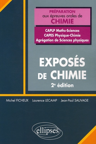 Exposés de chimie 2e édition