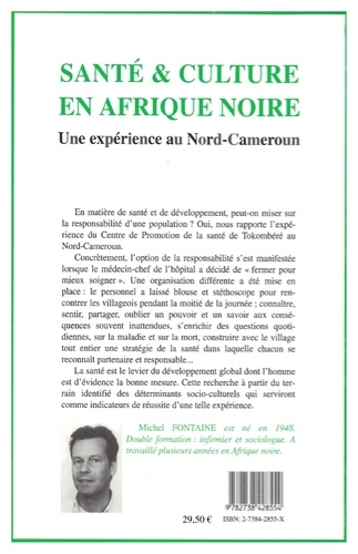 Santé et culture en Afrique noire. Une expérience au Nord-Cameroun