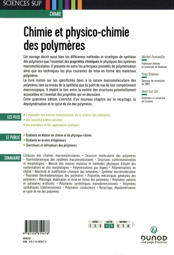 Chimie et physico-chimie des polymères 4e édition