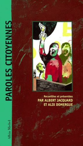 Michel Galvin et Alix Domergue - Paroles Citoyennes.