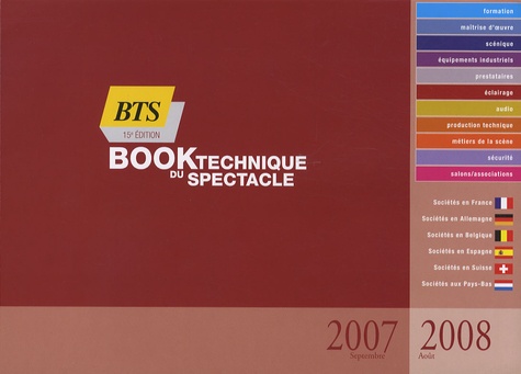 Michel Gladyrewsky - Book Technique du Spectacle 2007-2008.