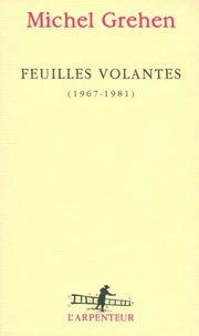Feuilles volantes (1969-1981)