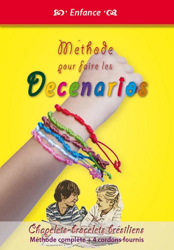 Michel Gurnaud - Méthode pour faire les Decenarios - Chapelets bracelets brésiliens, Méthode complète + 4 cordons fournis.