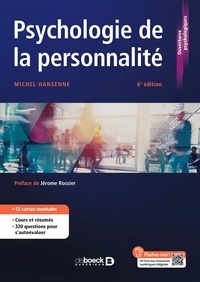 Michel Hansenne - Psychologie de la personnalité.