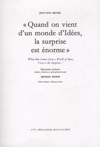 Quand on vient d'un monde d'Idées, la surprise est énorme