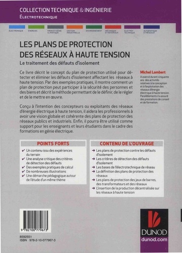 Les plans de protection des réseaux à haute tension. Le traitement des défauts d'isolement