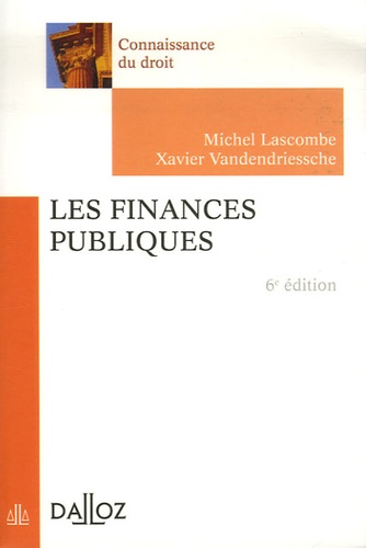 Les finances publiques 6e édition - Occasion