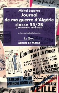 Journal de ma guerre d'Algérie classe 55/2B