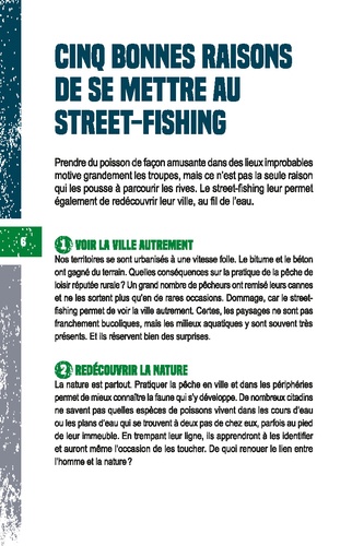 Street fishing. La pêche facile et sportive en milieu urbain