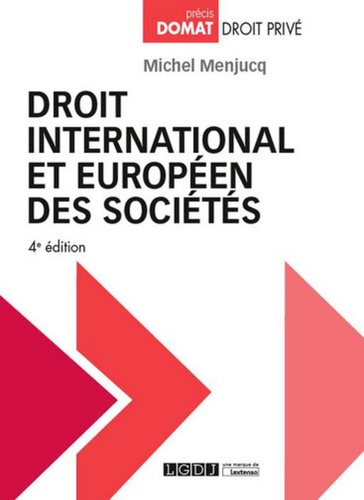 Droit international et européen des sociétés 4e édition