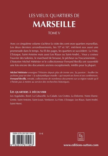 Les vieux quartiers de Marseille. Tome 5, 15e et 16e arrondissements