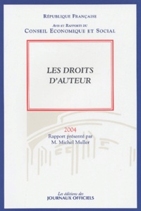 Michel Muller - Les droits d'auteur.