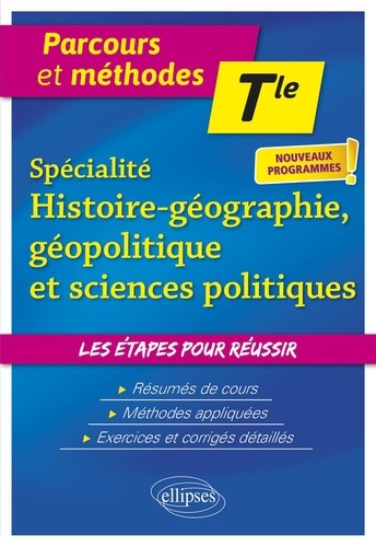 Spécialité Histoire-Géographie, Géopolitique et Sciences politiques Tle  Edition 2020