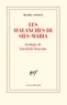 Michel Onfray - Les avalanches de Sils-Maria - Géologie de Frédéric Nietzsche.