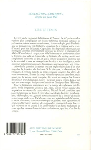 Lire le temps