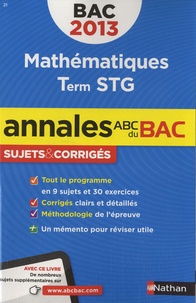 Michel Poncy - Mathématiques Tle STG - Sujets & corrigés.