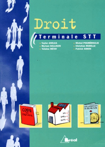 Michel Pouméroulie et  Collectif - Droit, classe de terminale STT.