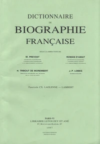 Dictionnaire de biographie française