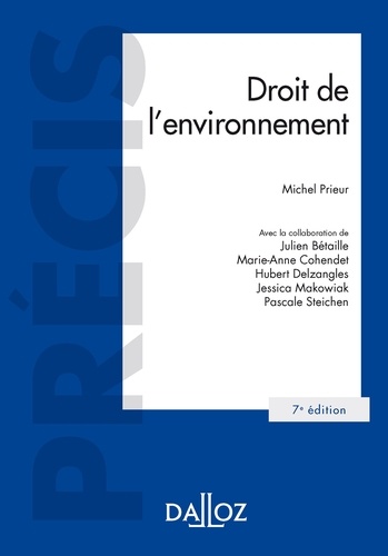 Droit de l'environnement 7e édition