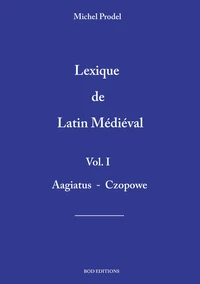Lexique de latin médiéval