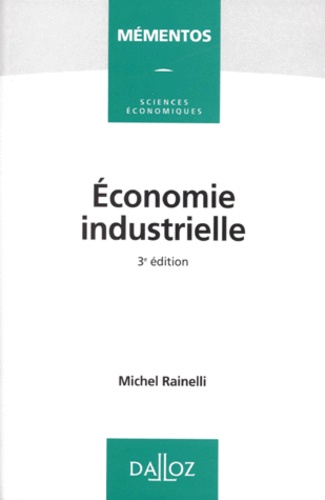 Michel Rainelli - Economie industrielle.