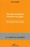 Michel Redon - Paroles d'enfants Paroles de juges - Essai d'une méthode d'approche des révélations d'abus sexuels.