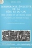 Michel Sakka - Morphologie évolutive de la tête et du cou chez l'homme et les grands singes, application aux hominidés fossiles (1) - Ensembles anatomiques cervicaux.