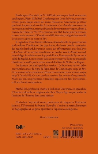 Annales du Royaume des Francs. 2 volumes