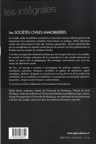 Les sociétés civiles immobilières