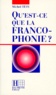 Michel Tétu - Qu'est-ce que la francophonie ?.