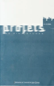 Projets de fin d'études 2002-2003 à l'Ecole d'architecture de Saint-Etienne