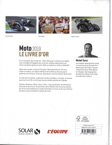Moto. Le livre d'or  Edition 2019