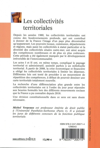 Les collectivités territoriales 6e édition