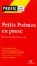 Michel Viegnes et Agnès Landes - Petits Poèmes en prose de Charles Baudelaire - (1869).