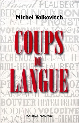 Michel Volkovitch - Coups de langue.