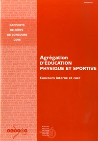Agrégation d'Education Physique et Sportive-2006