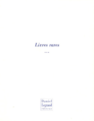 Michel Wittock - Livres rares - Tome 1.