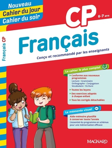 Cahier du jour/Cahier du soir Français CP + mémento  Edition 2019