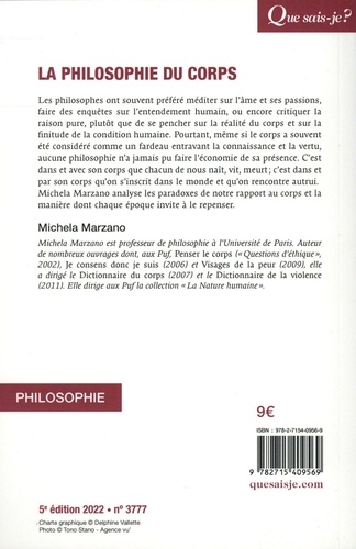 La philosophie du corps 5e édition